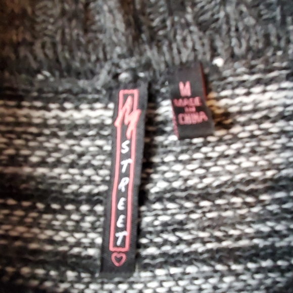 M Street size Medium color block tunic sweater - Picture 7 of 8